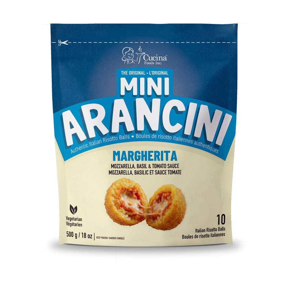 Cucina Foods Mini Margherita Arancini (500 gr)