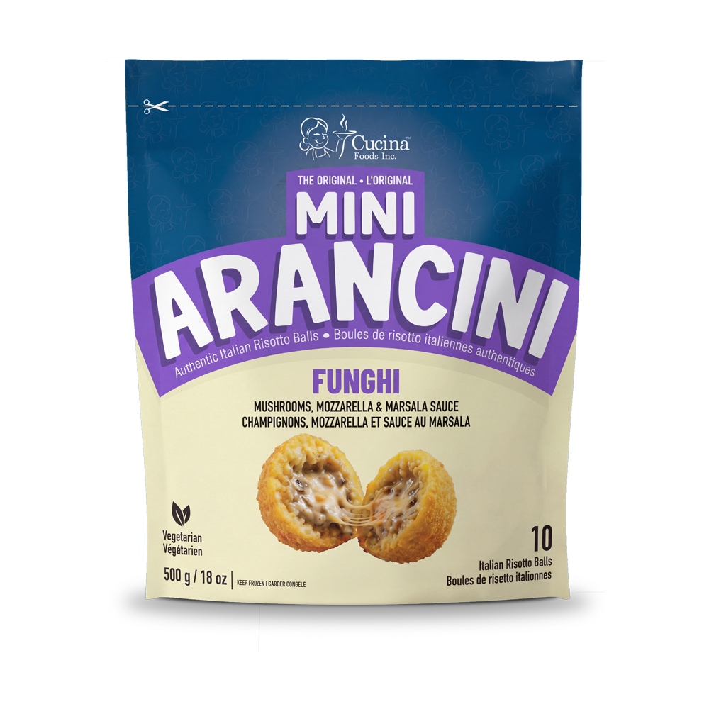 Cucina Foods Mini Porcini Mushroom Arancini (500 gr)