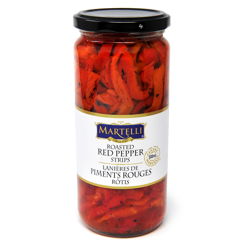 Martelli Roasted Red Pepper Strips