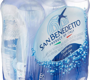 San Benedetto Carbonated Water 6 x 1.5 L