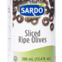 Sardo Sliced Black Olives