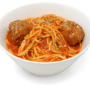 Spaghetti and Meatballs - Cold, Medium