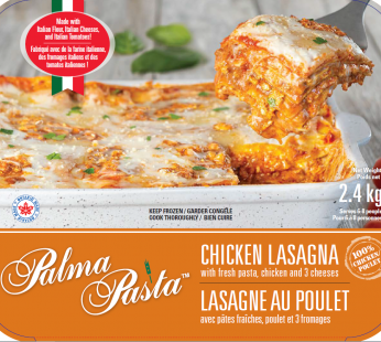 Frozen Chicken Lasagna – Large