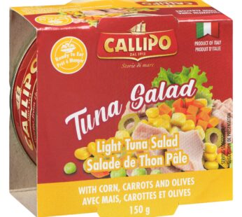 Callipo Tuna Salad Corn Carrots