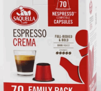 Saquella Espresso Crema Gusto
