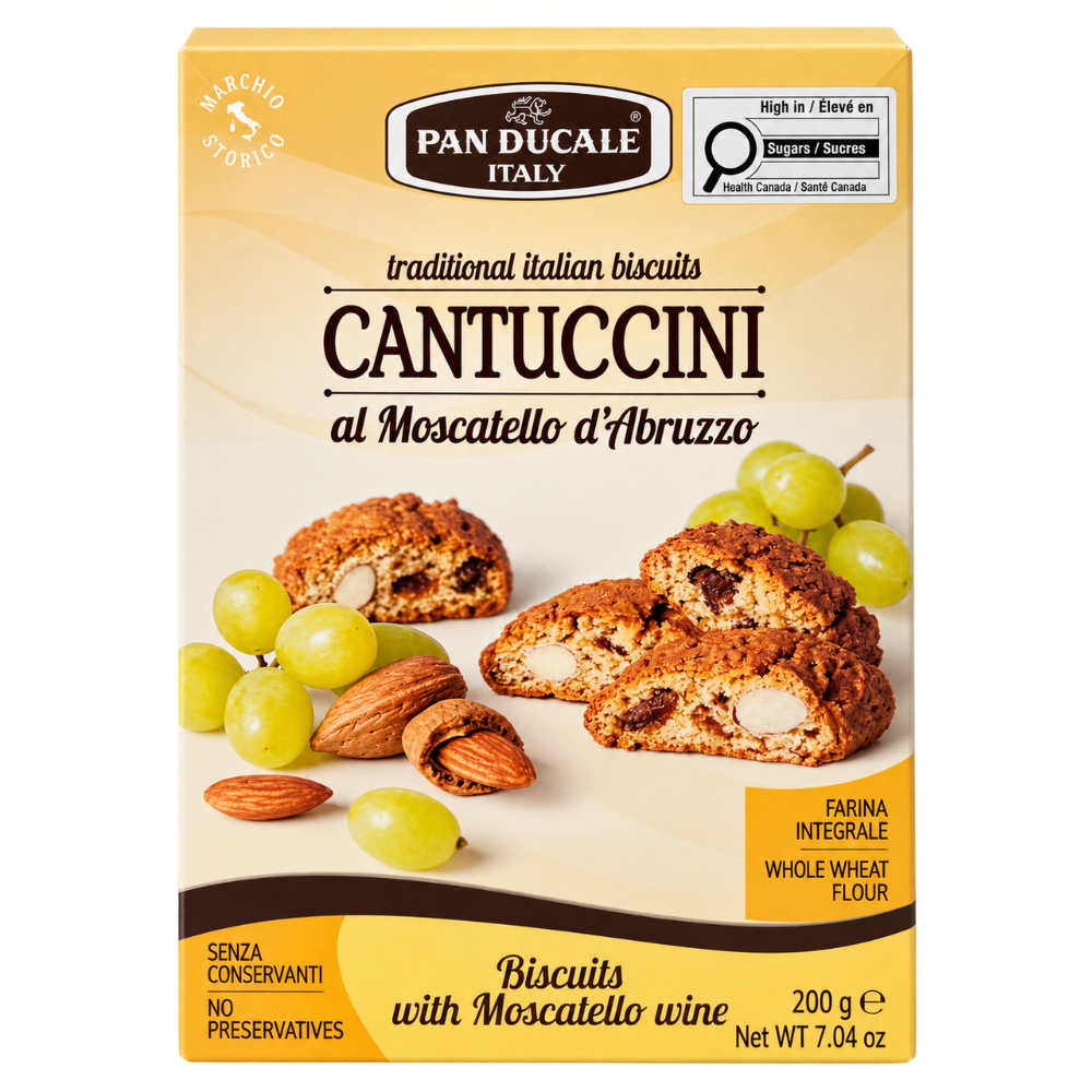 Pan Ducale Cantuccini Moscatello Wine (200 gr)